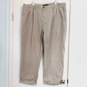 Perry Ellis America Men's Light Tan Khaki Pants